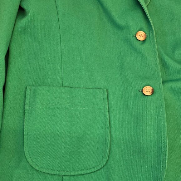 Vintage Rrrruss Green Pant Suit Set, Size Med, Div Russ Togs - Picture 2 of 13